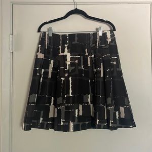 Black and White Express Skirt